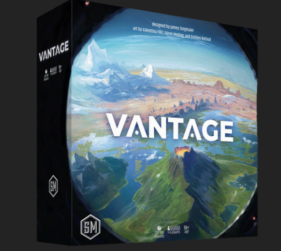 Behind Vantage: artwork that connects the world and the gameplay